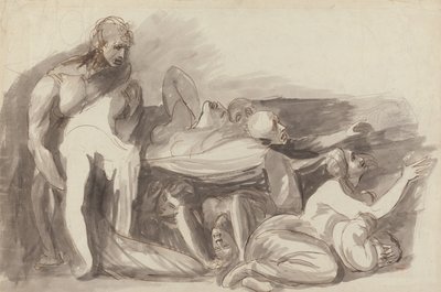 Börtönjelenet alkotó: George Romney